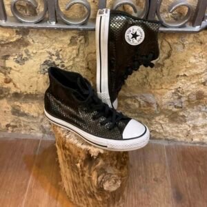 Deportivas Converse piel de serpiente