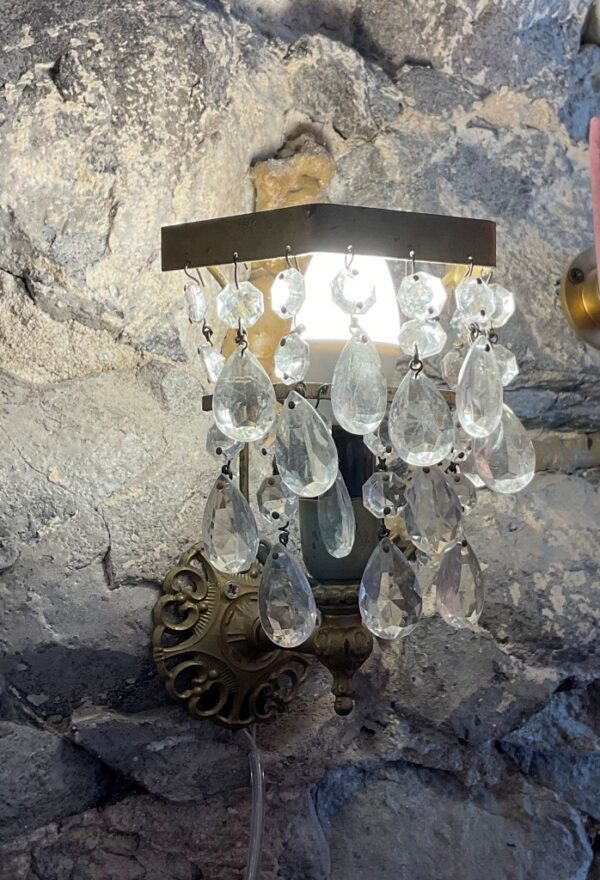 Pareja de apliques vintage